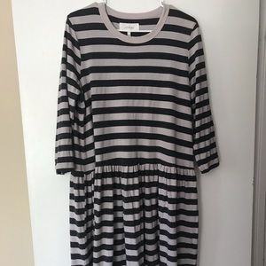 THE GREAT. long sleeve day dress